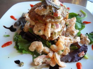 Southern Cuisine: Shrimps und Fried Green Tomatoes