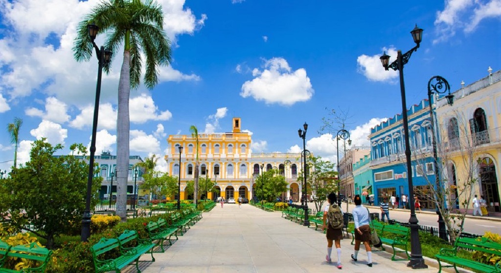 SANCTI SPIRITUS, CUBA – SEPTEMBER 5, 2015: Latin for Holy Spirit. It is one of the oldest Cuban European settlements.