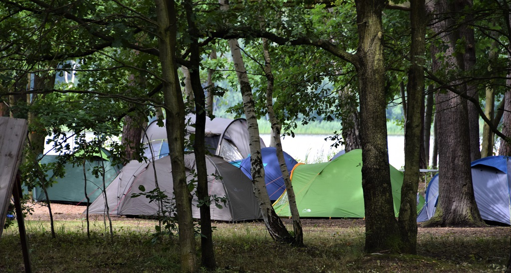 Hochseilgarten-Camping