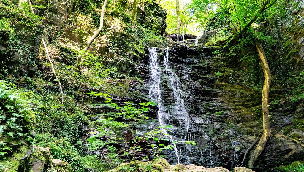 Klidinger Wasserfall an der Schießlay